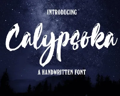 Calypsoka font