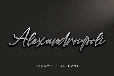 Alexandroupoli font