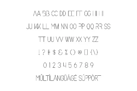 Blest Banc Demo font