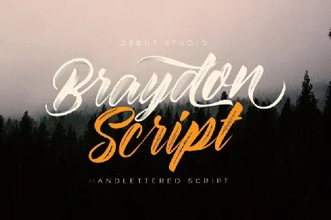 Braydon Script font