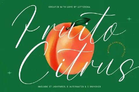 Fruito Citrus font