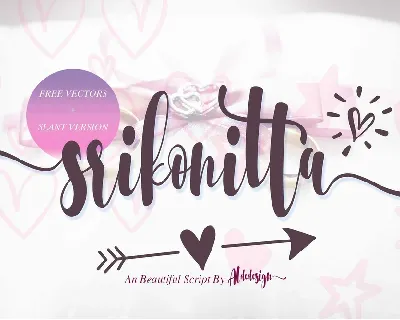 Srikonitta Script Free Download font