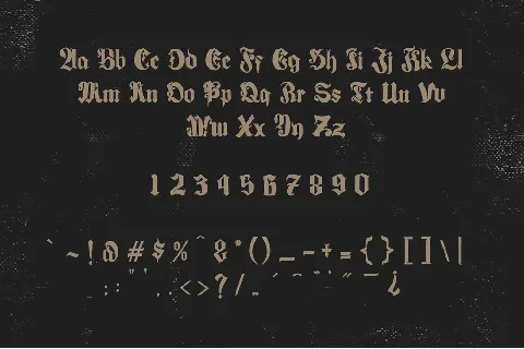 Luminados Fraktur font