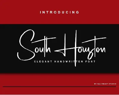 South Houston font