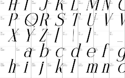 Menistra DEMO VERSION font