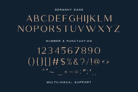 Germany Script font