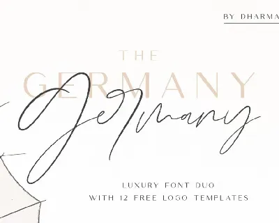 Germany Script font