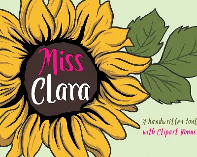 Miss Clara  Familys font