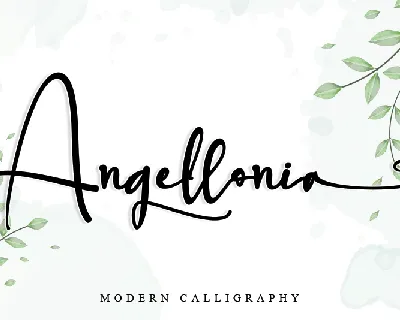 Angellonia font