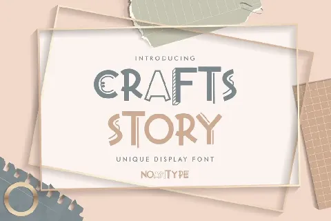 Crafts Story Demo font