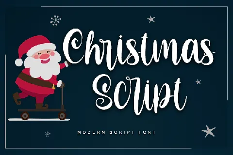 Christmas Script-Personal use font