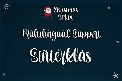 Christmas Script-Personal use font