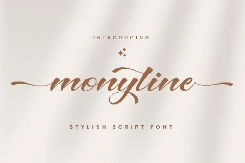 Monyline font