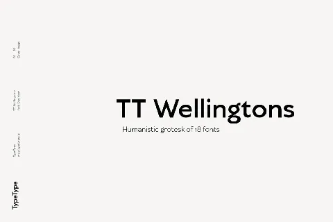 TT Wellingtons font