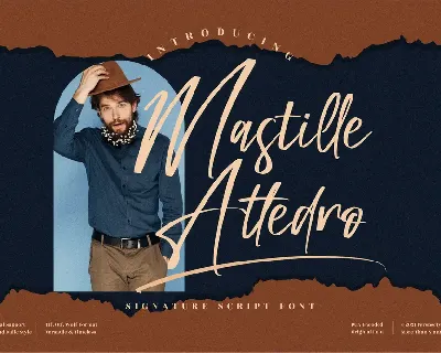 Mastille Attedro font