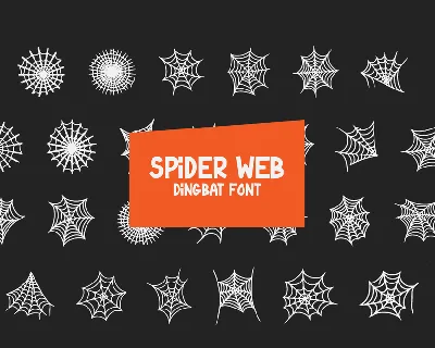 Spider Web font