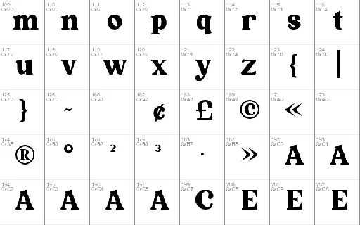 Laurasia font