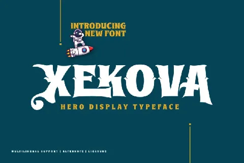 Xekova font