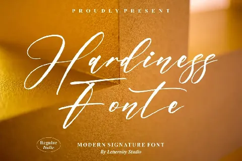 Hardinesse font