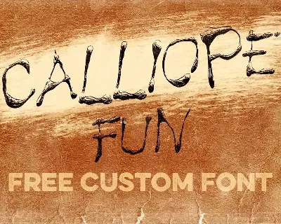 Calliope Fun font