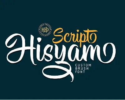 Hisyam Script font