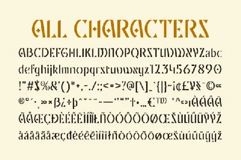 CS Grover font