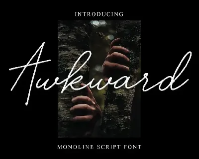 Awkward font