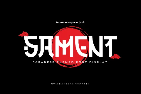 SAMENTtrial font