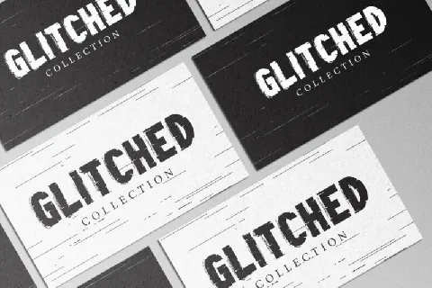 Glitch Code font