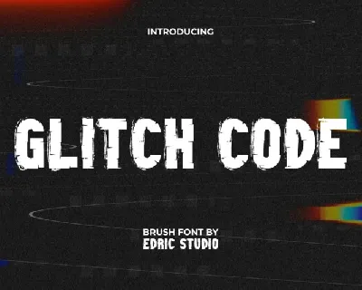 Glitch Code font