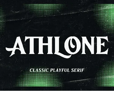 Athlone font