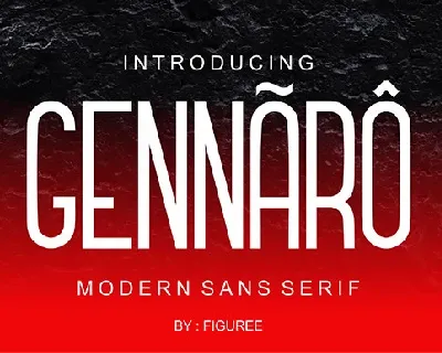 Gennaro Sans font