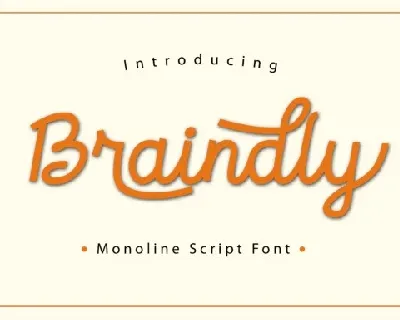 Braindly font