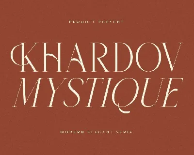 Khardov Mystique DEMO VERSION font