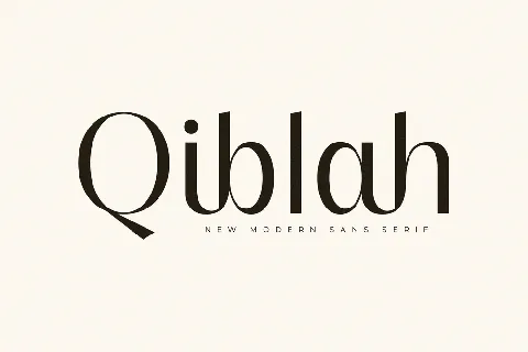 Qiblah font