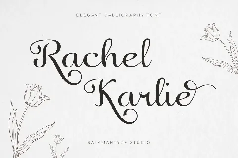 Rachel Karlie DEMO font