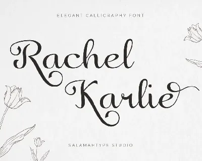 Rachel Karlie DEMO font