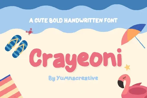 Crayeoni font