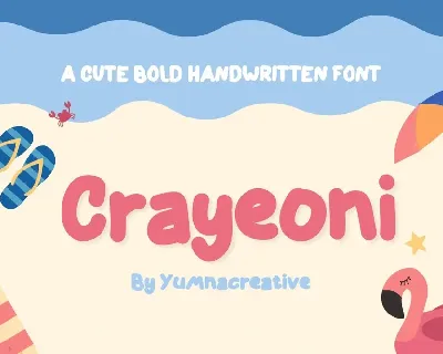 Crayeoni font