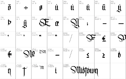 Midtown font