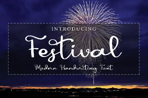 Festival font