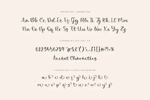 Girlish font