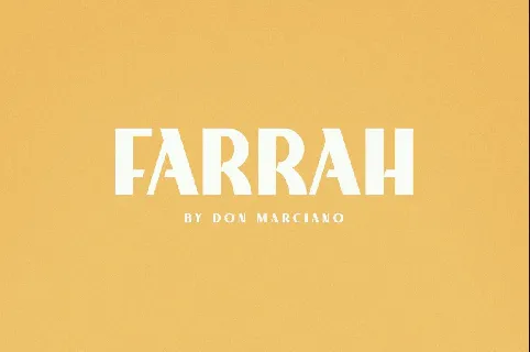 Farrah font