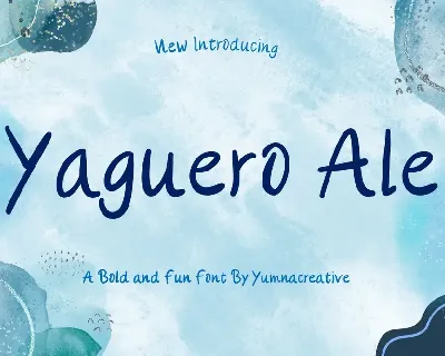 Yaguero Ale font