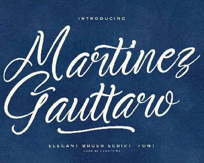 Martinez Gauttaro font