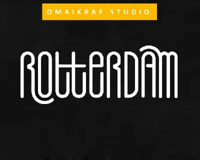 Rotterdam Display font