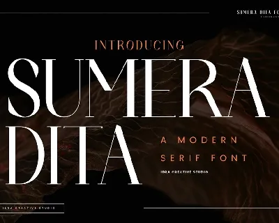 Sumera Dita font