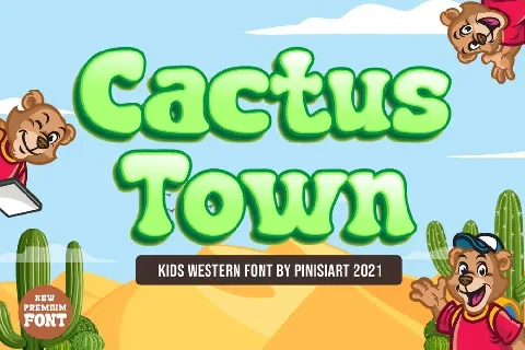 Cactus-Town font