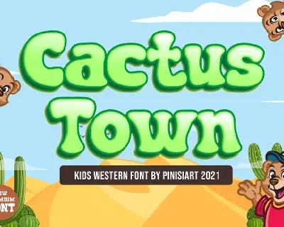 Cactus-Town font