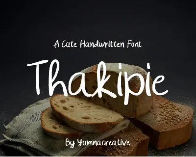 Thakipie font